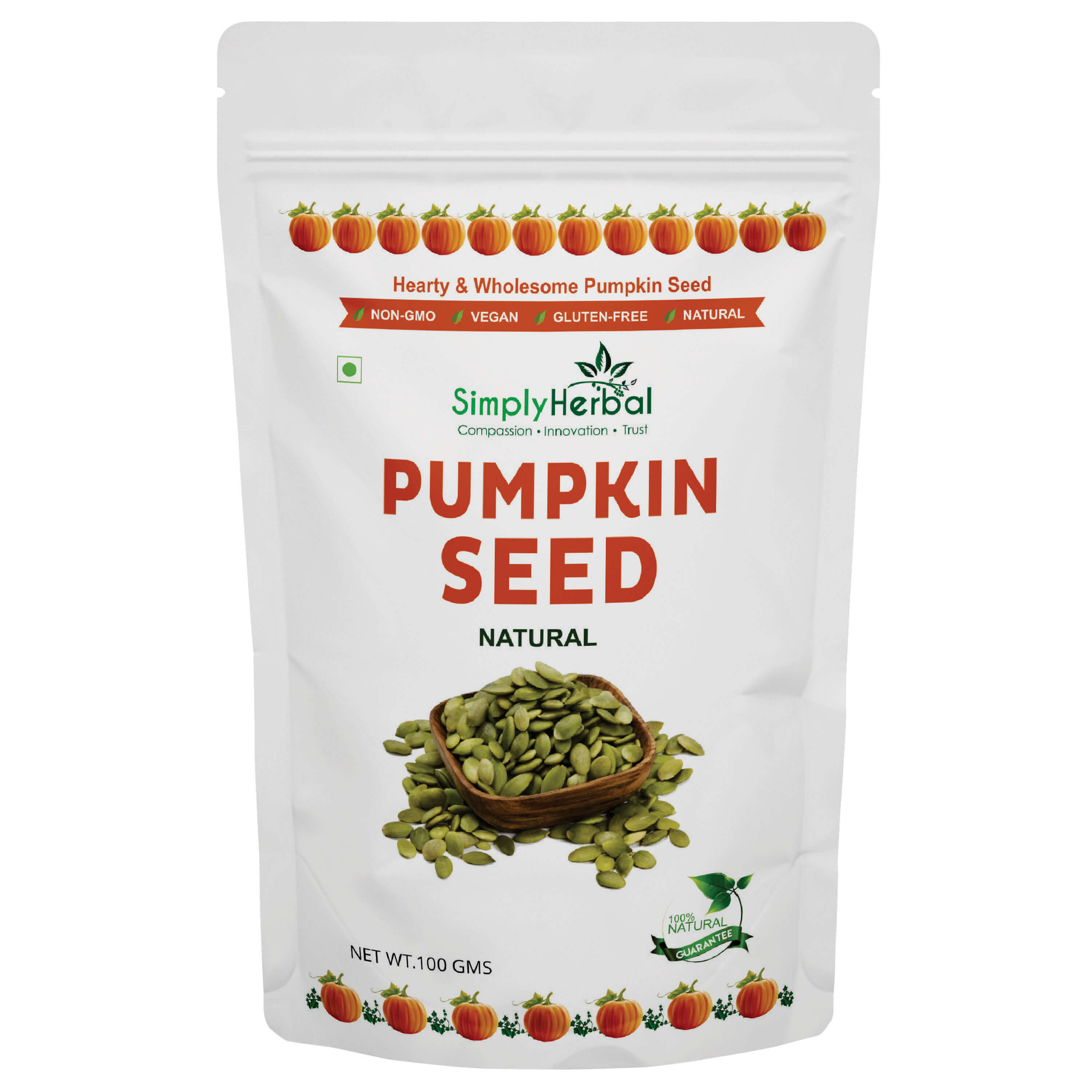 

Simply Herbal Pumpkin Seeds - 100 g