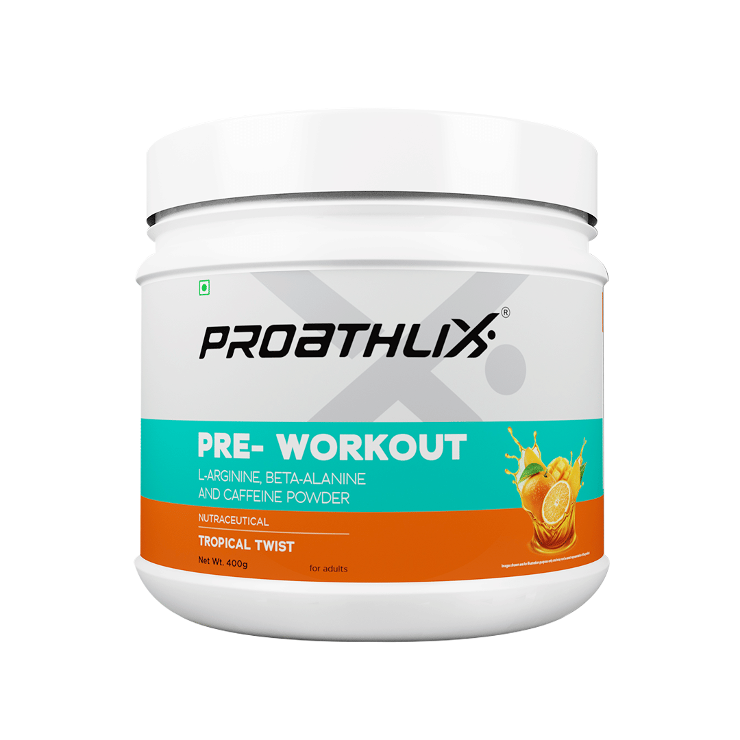 

Proathlix Pre-workout (Tropical Twist) 400 G