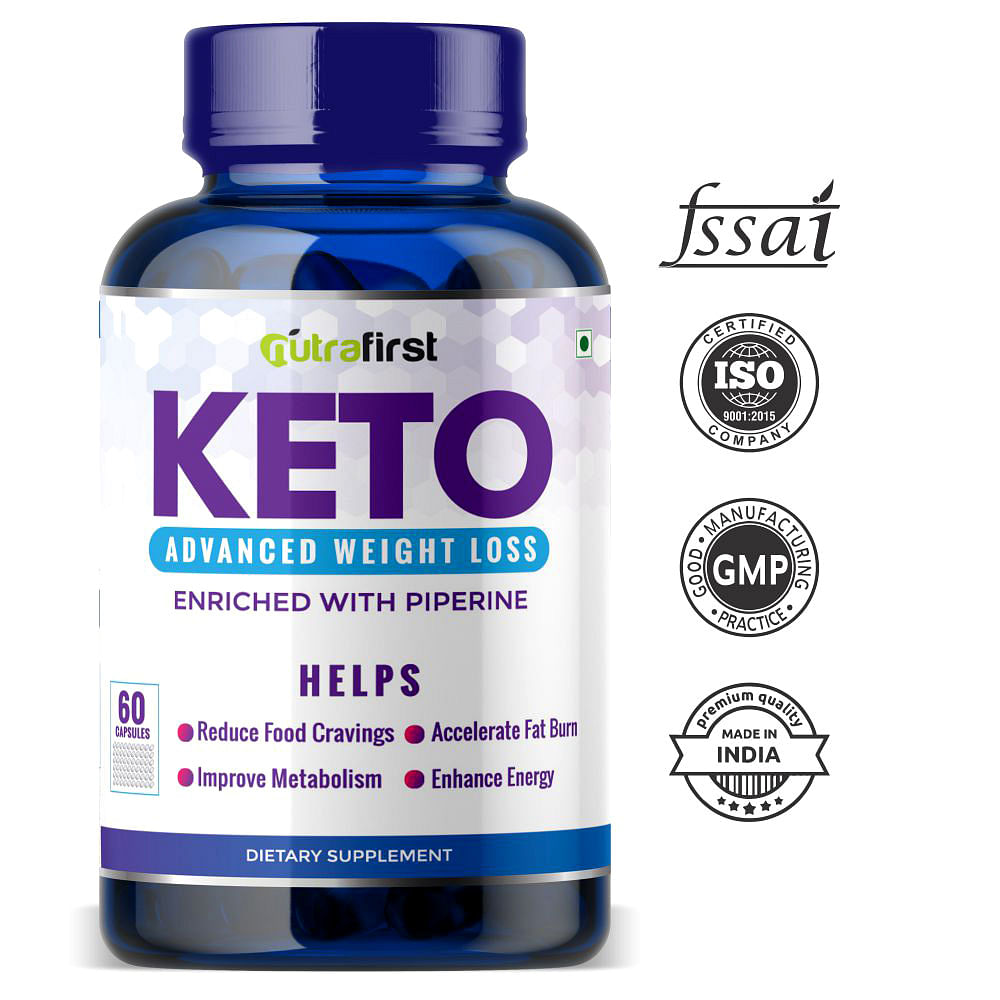 Nutrafirst KETO Advanced Capsules for Men Women with Garcinia