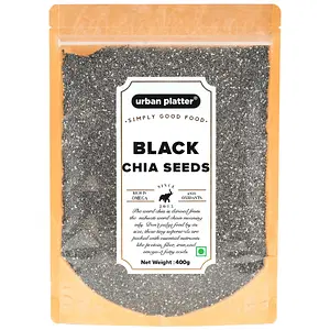 Urban Platter Black Chia Seeds, 400g