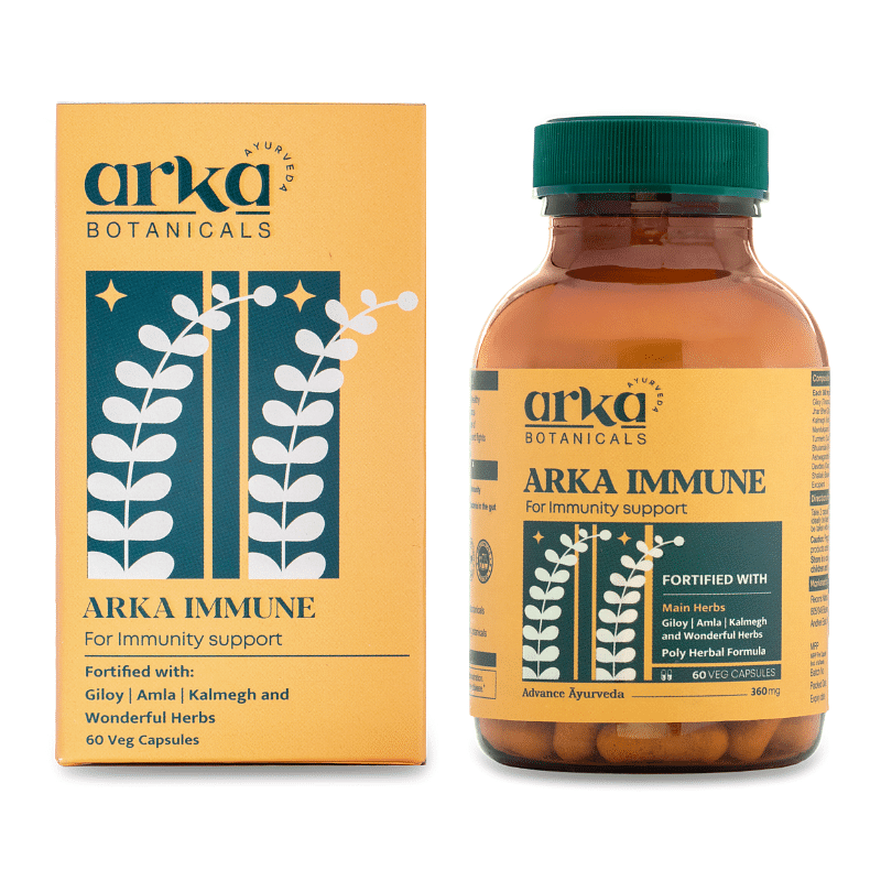 

Arka Botanicals Arka Immune Capsule For immunity support 60 servings 360mg