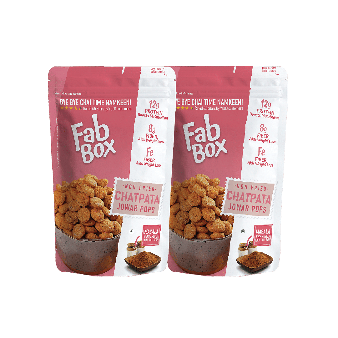 

Fabbox Chatpata Jowar Pops 130g | Pack of 2