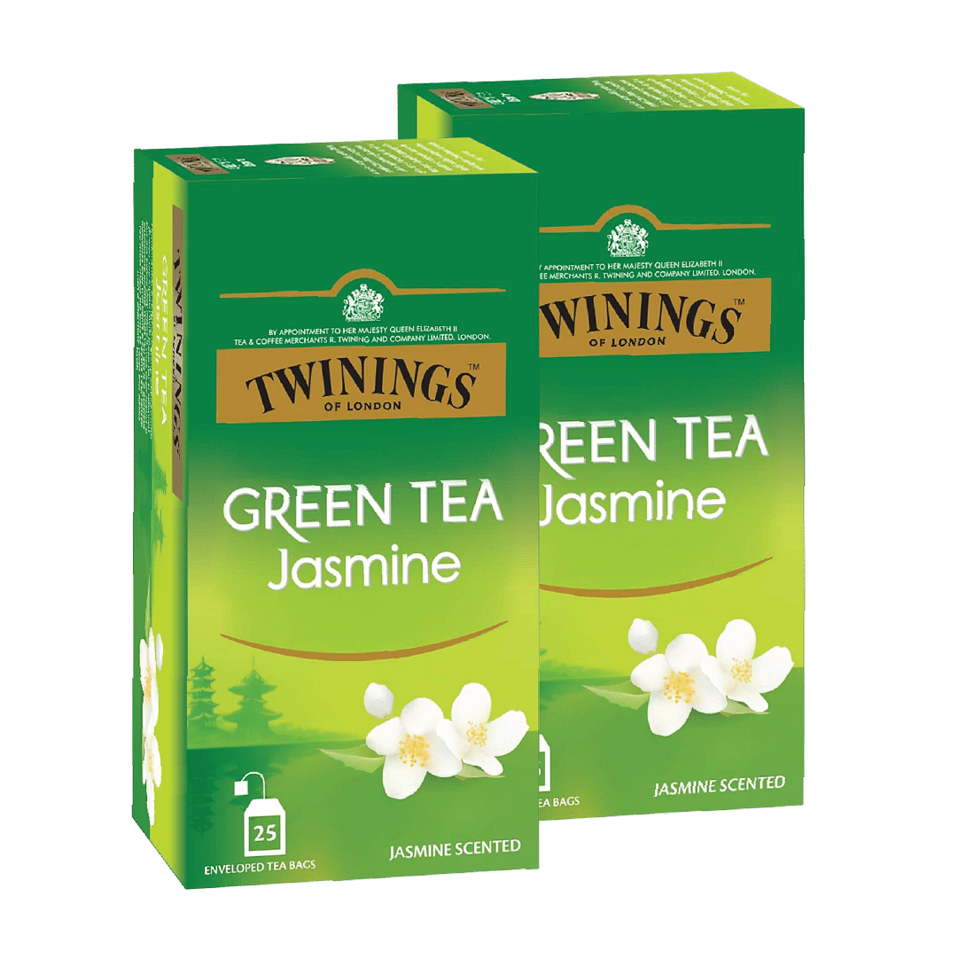 

Twinings Green Tea Jasmine, 25 Teabags, Green Tea | Pack of 2