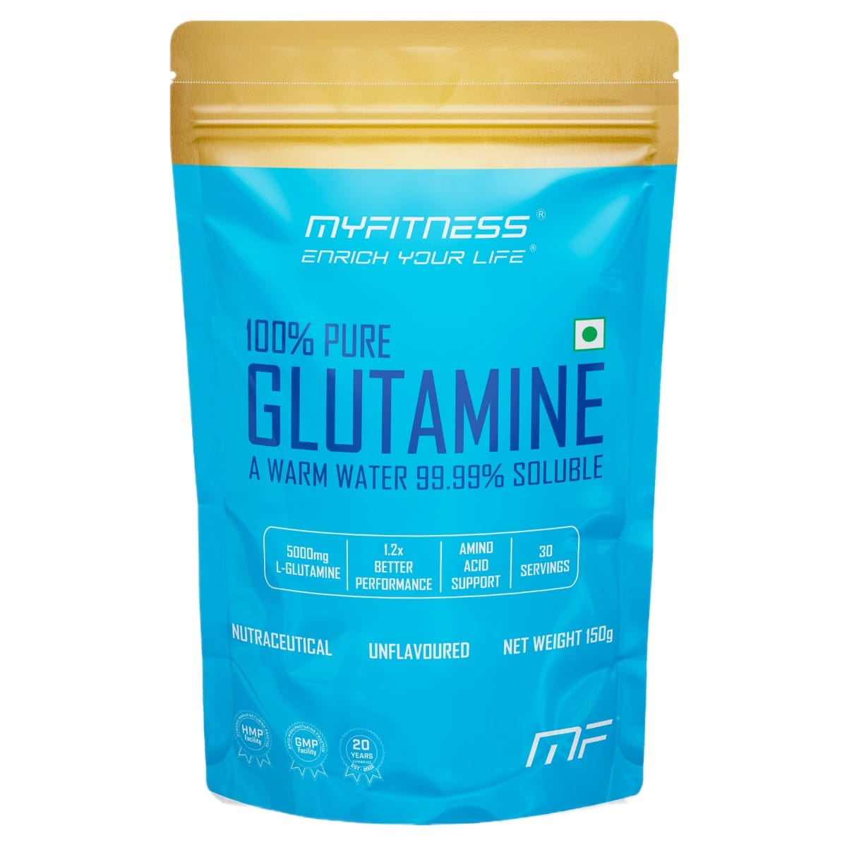 MYFITNESS 100% PURE GLUTAMINE 150g | Unflavoured