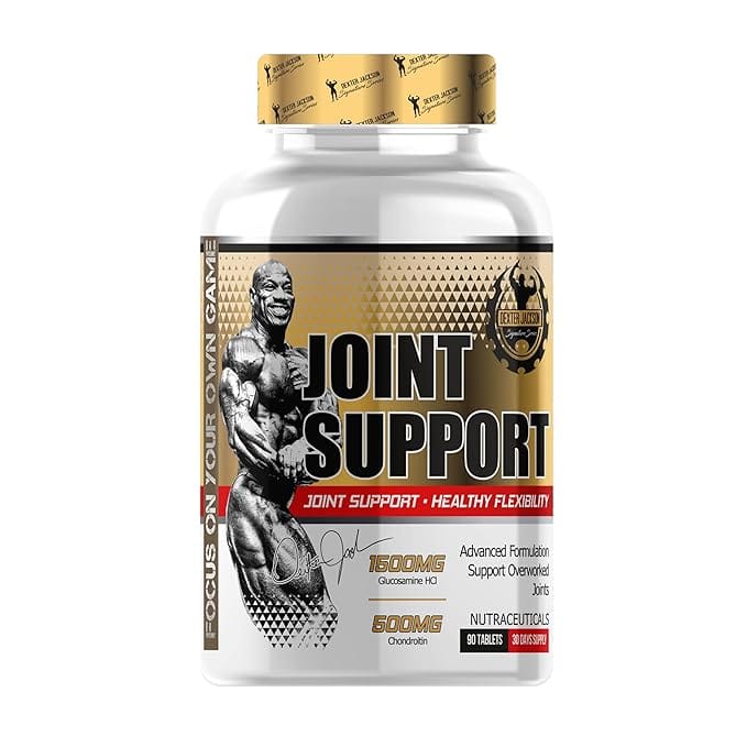 

Dexter Jackson Joint Support | Advance Formulation Support Overworked Joints | 90 Tablets