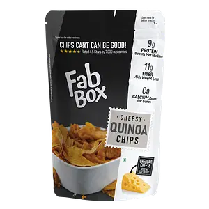 Fabbox Cheesy Quinoa Chips160g
