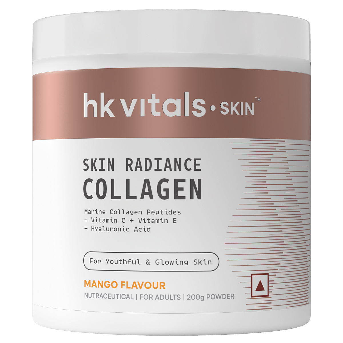 

HK Vitals Skin Radiance Collagen Powder, Marine Collagen (Mango, 200 g), Collagen Supplements for Women & Men with Biotin, Vitamin C, E, Sodium Hya...