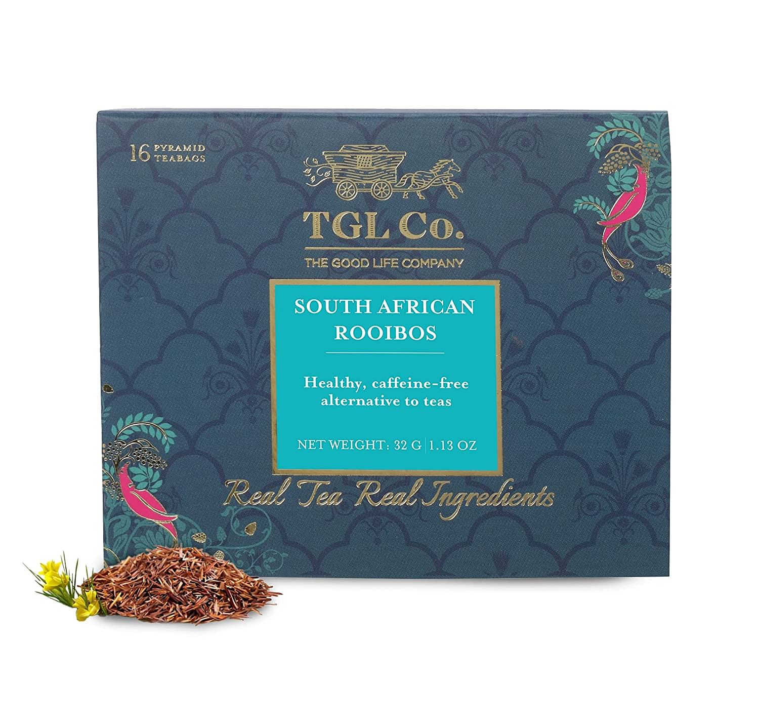 

TGL Co. South African Rooibos 16 Teabag Box