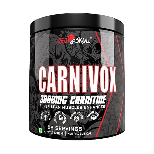 REDSKULL CARNIVOX 3000MG L CARNITINE |Triple Strength Formula |Fast-Acting for Fat Loss