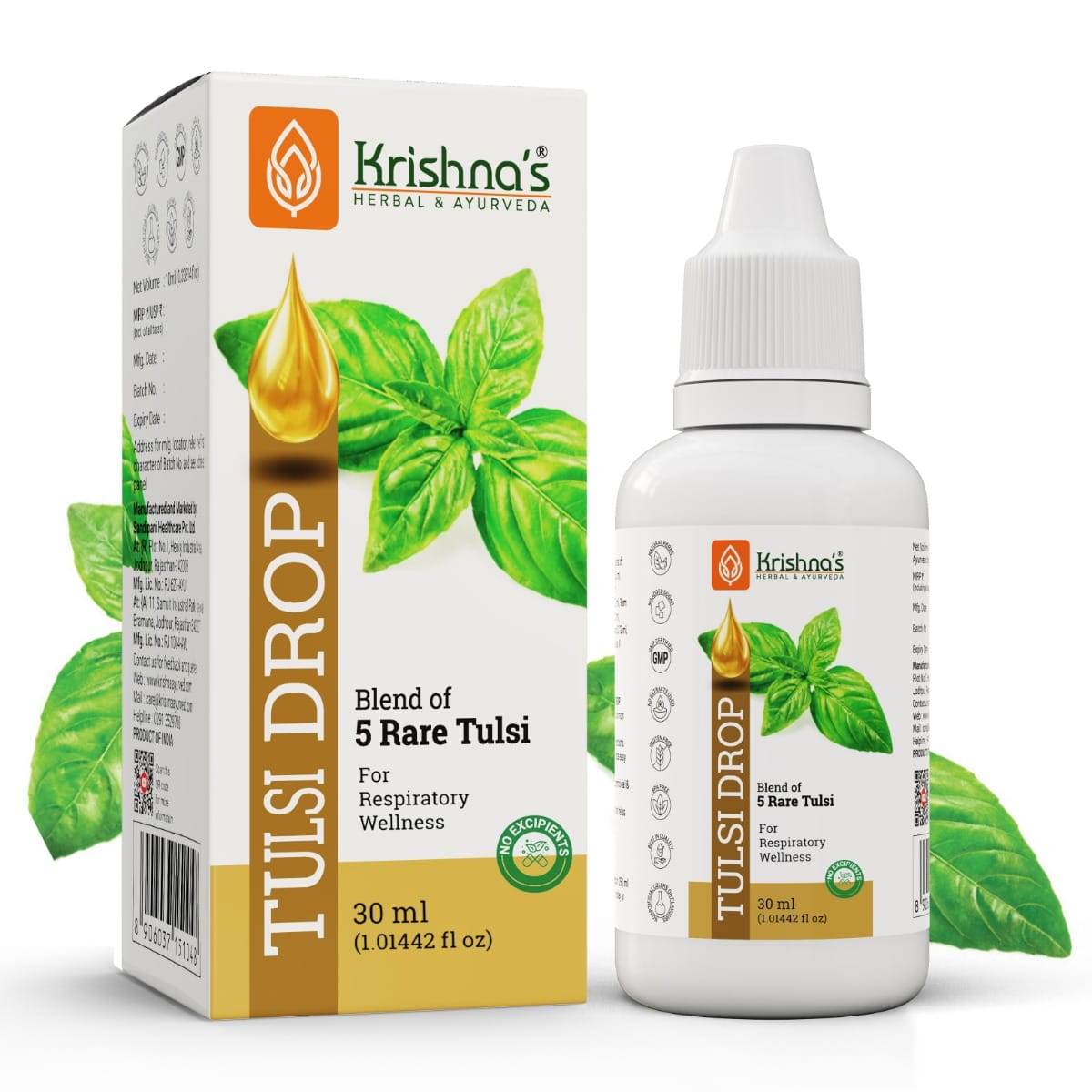 

Krishna's Tulsi Drop 30 ml