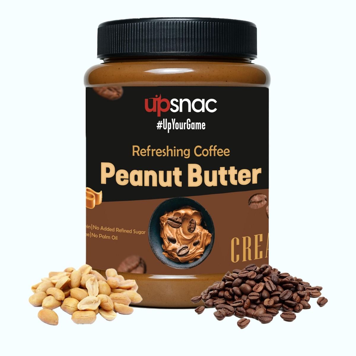 

Upsnac Refreshing Coffee Peanut Butter (Creamy) 900g