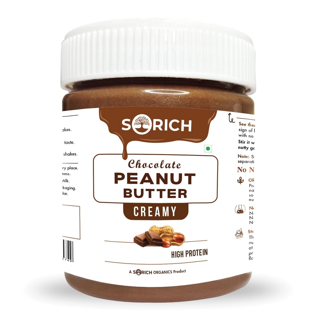 

Sorich Peanut Butter, Chocolate Creamy 350g