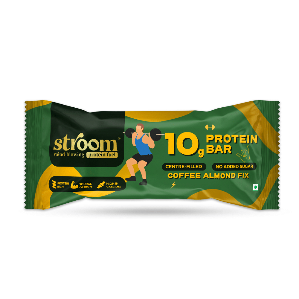 

STROOM-Coffee Almond Fix 10G Protein Bars (10g x 6)