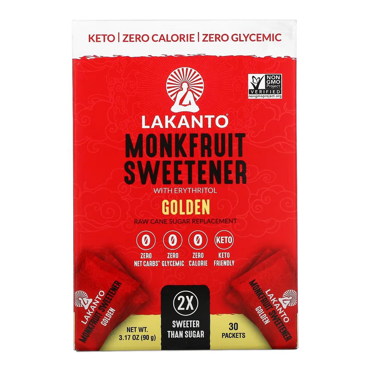 

Lakanto Golden Japanese's Monkfruit Sweetener, 30 sticks|Brown sugar subsitute, Zero Calories, Zero Carbs, keto & Diabetic Friendly, Low Glycemic N...