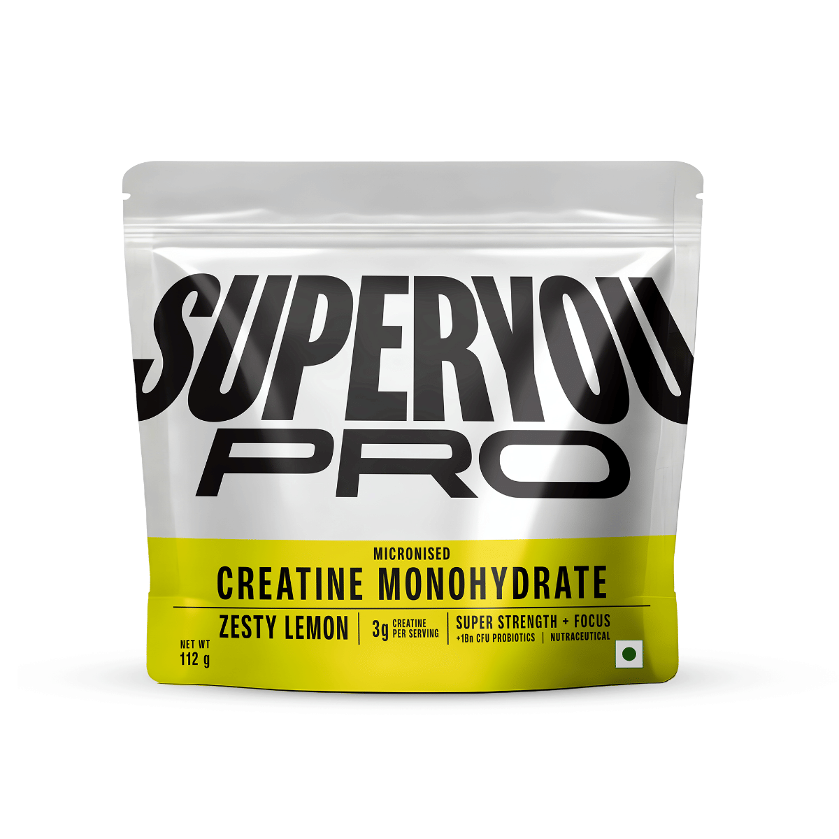 SuperYou Pro Micronized Creatine Monohydrate Powder | 33 Servings | Micronized to 200 Mesh | 1Bn CFU Probiotics | Enhanced Muscle Strength with Rapid Absorption |Pre-Post Workout Supplement | Zero Calories | Zero Sugar | No Artificial Preservatives-image-9