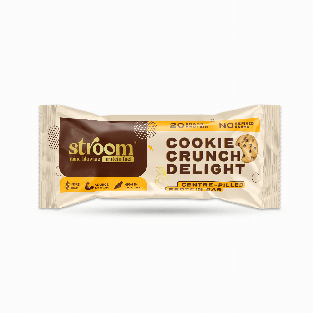 

STROOM-Cookie Crunch Delight 20G protein Bar - Single