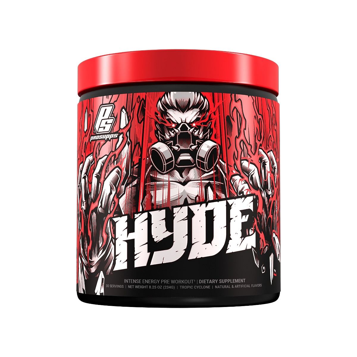 

Prosupps HYDE OG Premium Intense Energy Pre - Workout [30 Servings, Tropic Cyclone]