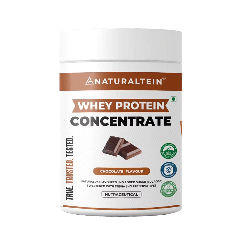 

NATURALTEIN Whey Protein Concentrate Chocolate - 300 gms