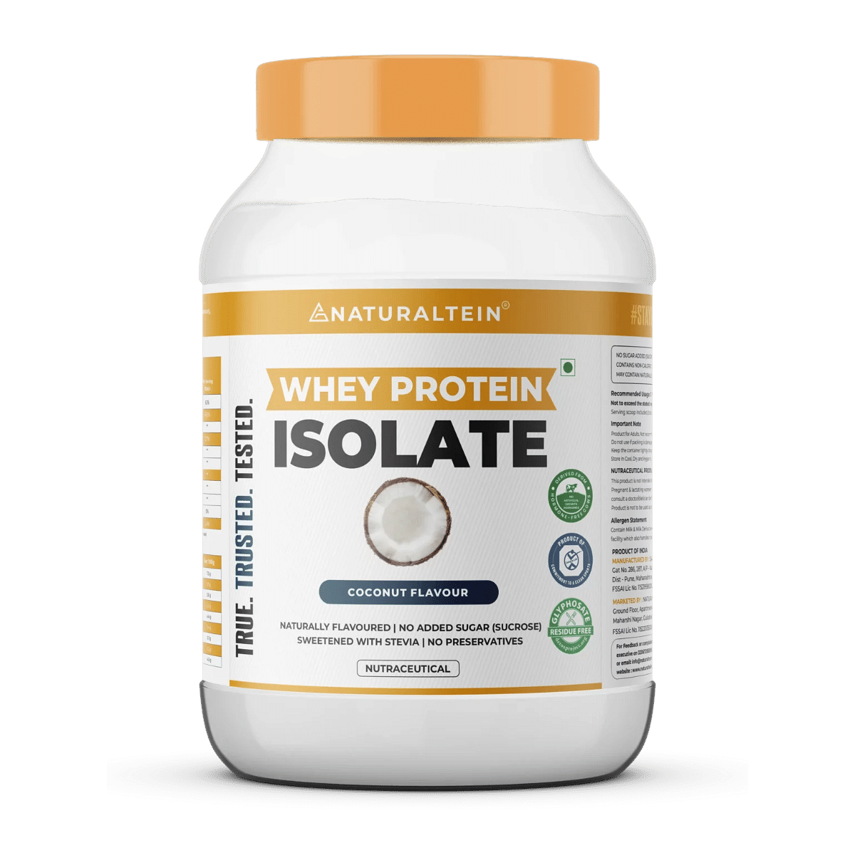 

NATURALTEIN Whey Protein Isolate Coconut - 1 kg