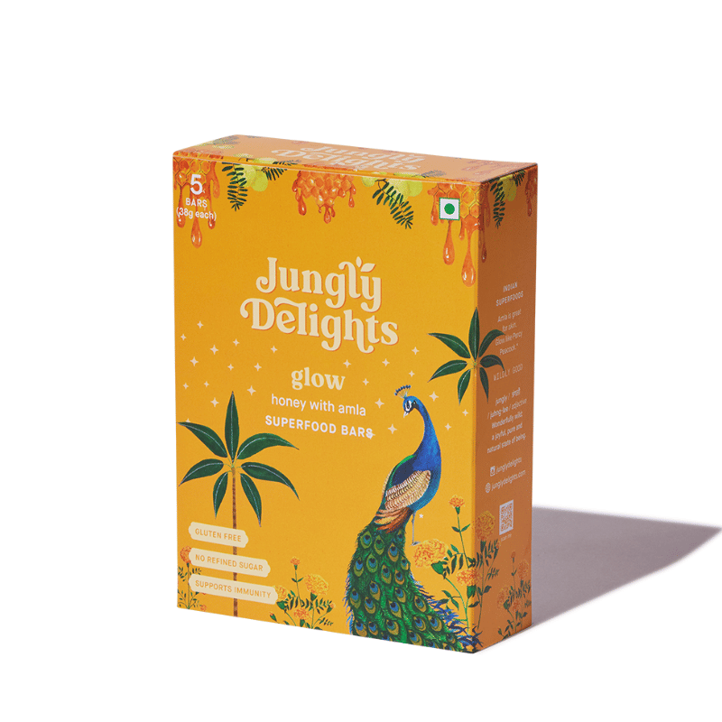 

Jungly Delights Glow: Honey with Amla Pack of 5