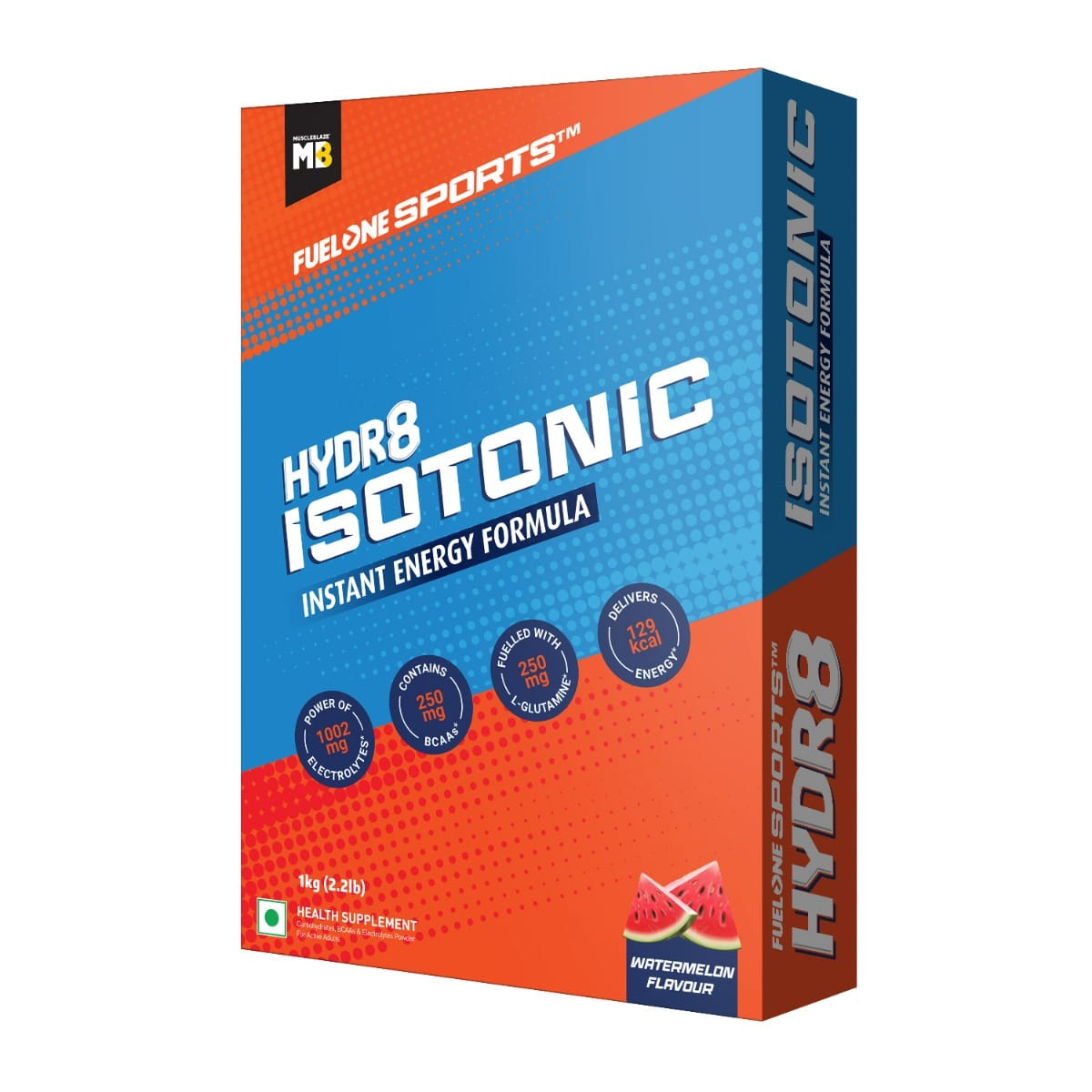 

MuscleBlaze Fuel One Sports Hydr8 Isotonic Instant Energy Formula | For Rapid Rehydration (Watermelon, 1kg)