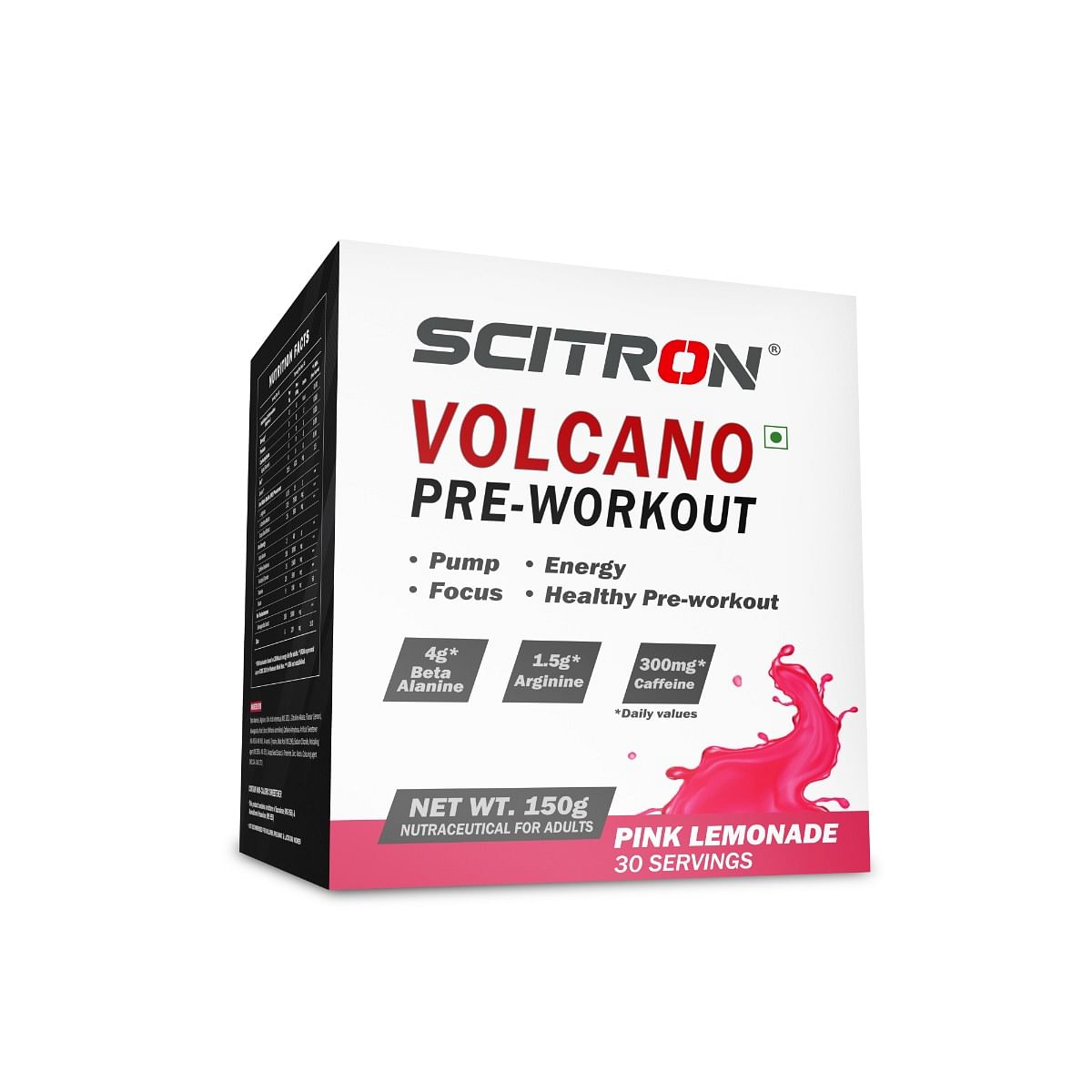 

Scitron Volcano Preworkout 150g Pink Lemonade