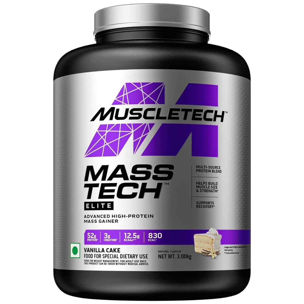 Muscletech Mass-Tech Elite - Vanilla Cake-picture-24