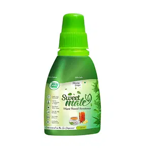 Sweetmate Stevia Drops - 400 Drops Per Pack - Plant Based Sweetener - Zero Calorie - Diabetic Friendly - Sugar Free Liquid For Hot & Cold Beverages & Food Preparetion