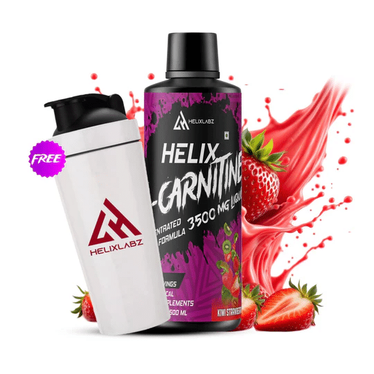 

Helixlabz Liquid l carnitine 3500mg for fat loss With Stell Shaker Free |Convert Fat to Muscle|Supports Weight loss|15ml One Serving Size | 500 ML ...