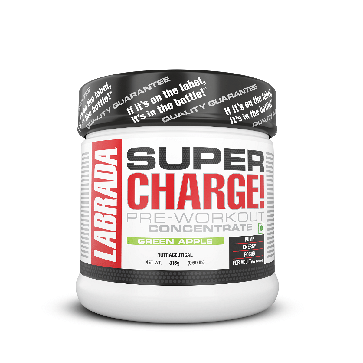 

Labrada Super Charge - Green Apple - 315g