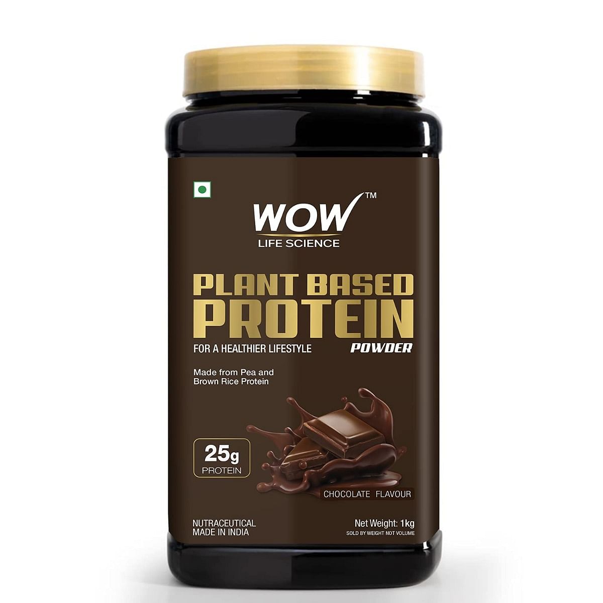 

WOW Life Science Plant Protein Powder - Chocolate Flavour -1kg