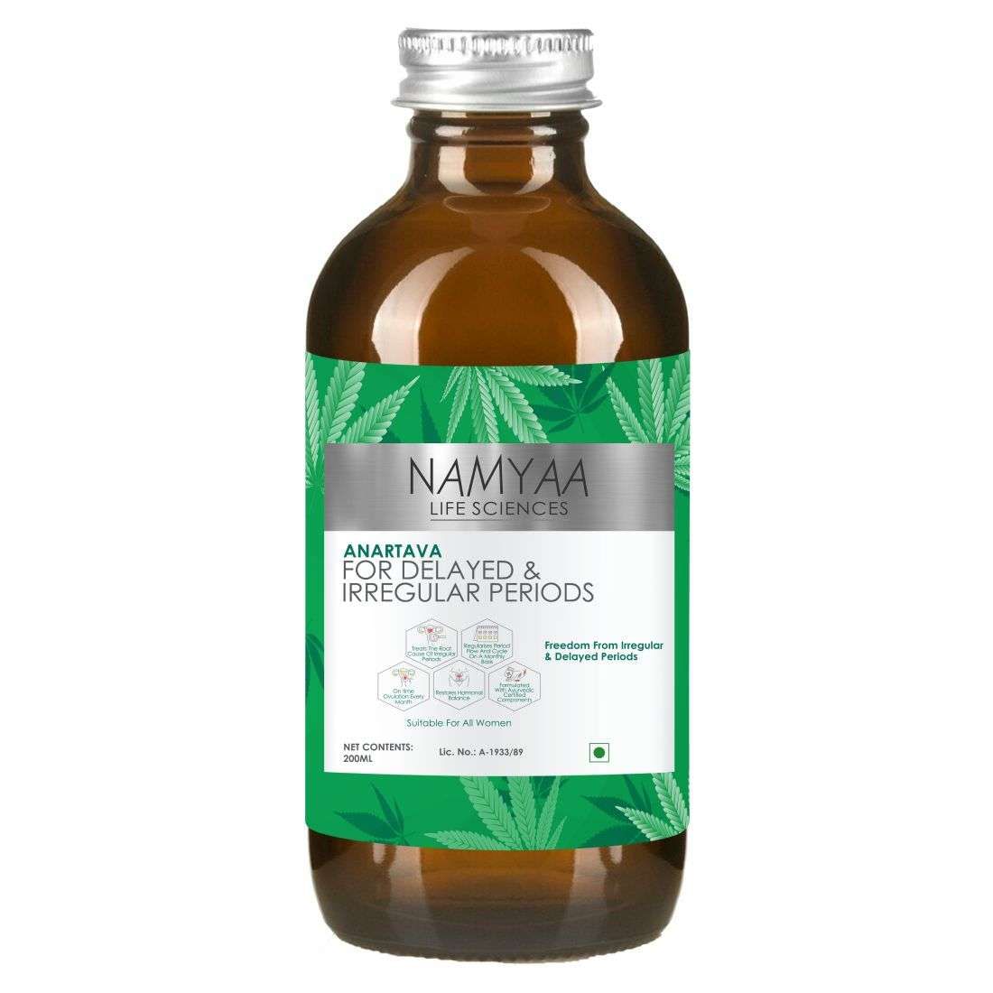 

Namyaa Anartava -For Delayed and Irregular Periods 200ml