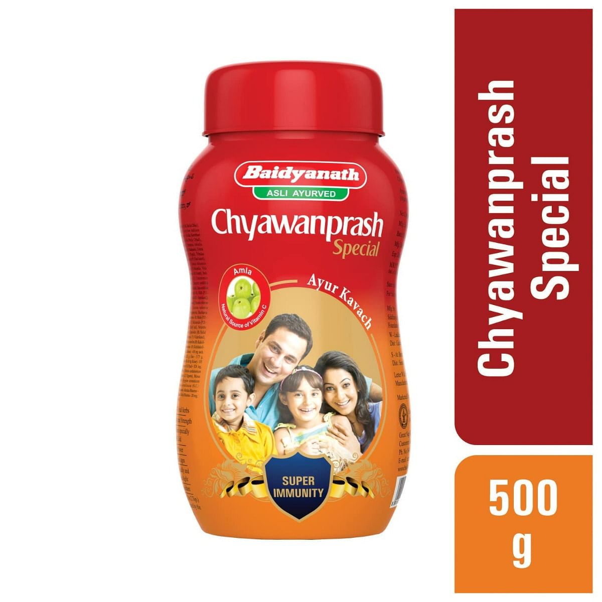 

Baidyanath Chyawanprash Special - 500g |Immunity Booster | Enhances Strength & Stamina | Made with 52 ingredients