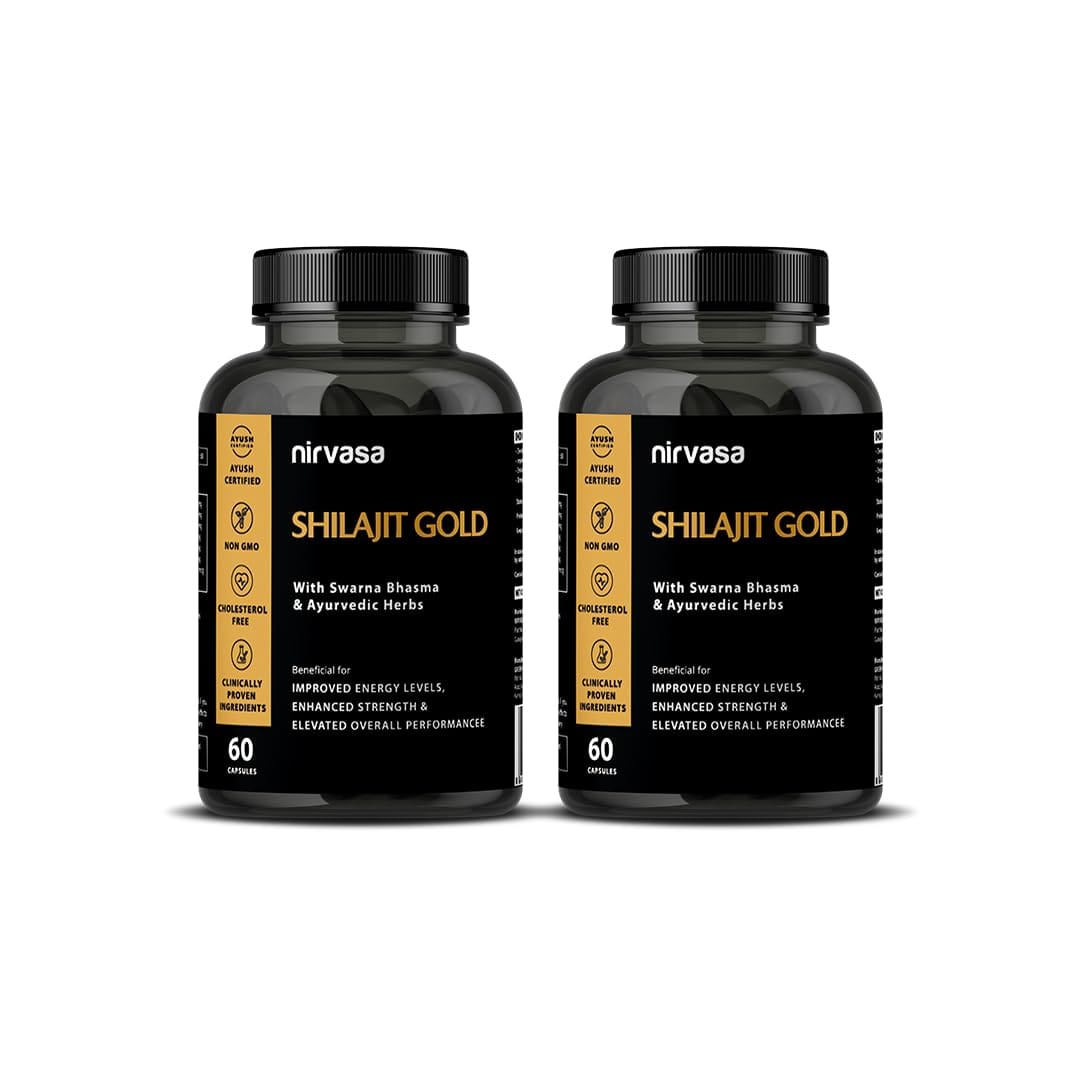 Nirvasa Shilajit Gold 60 Capsules
