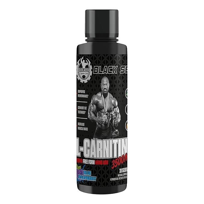 Dexter Jackson Black Series Carnitine liquid | Free from Amino Acid | Blue Raspberry Flavor- (473.28 ML)-image-5