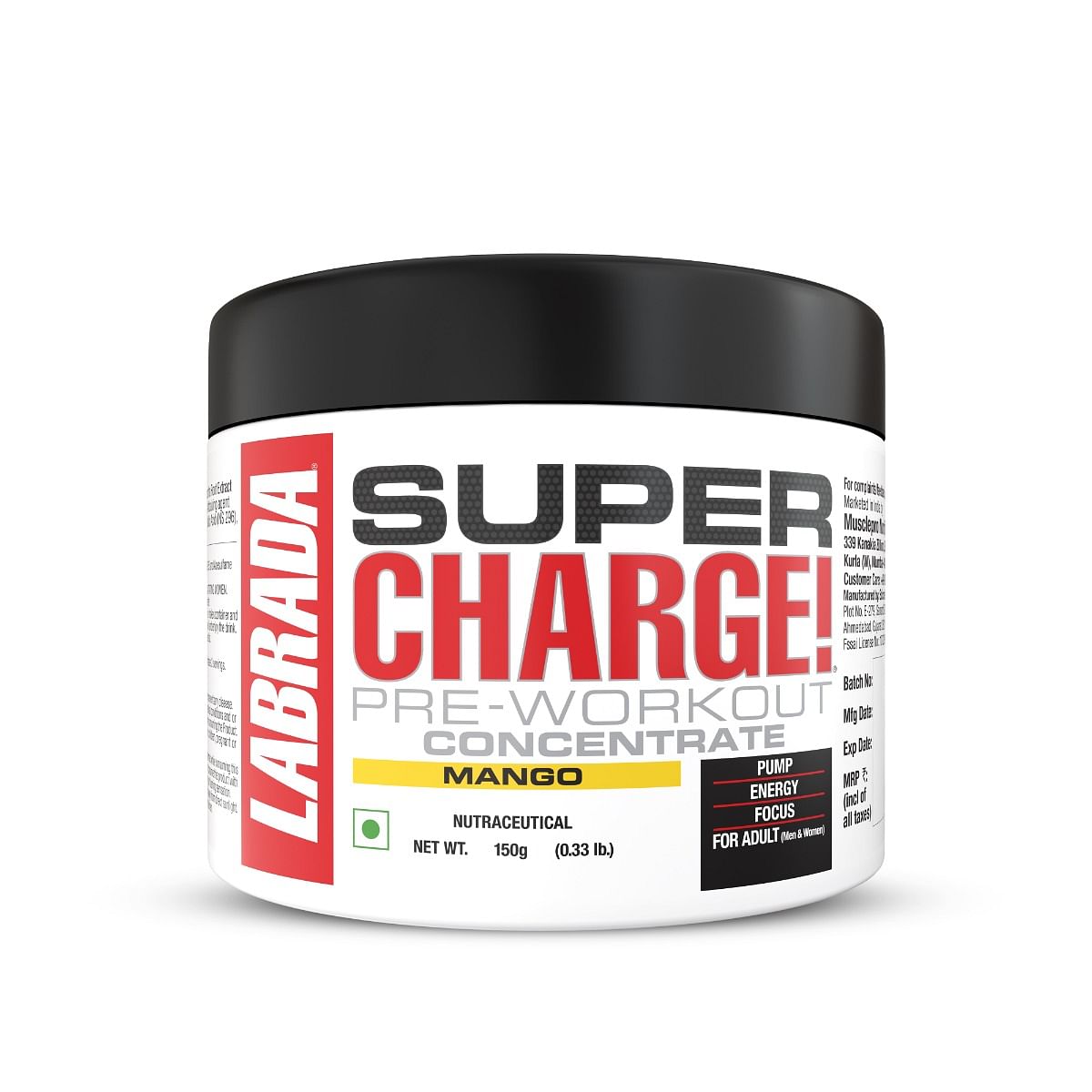 

Labrada Super Charge - 150g - Mango