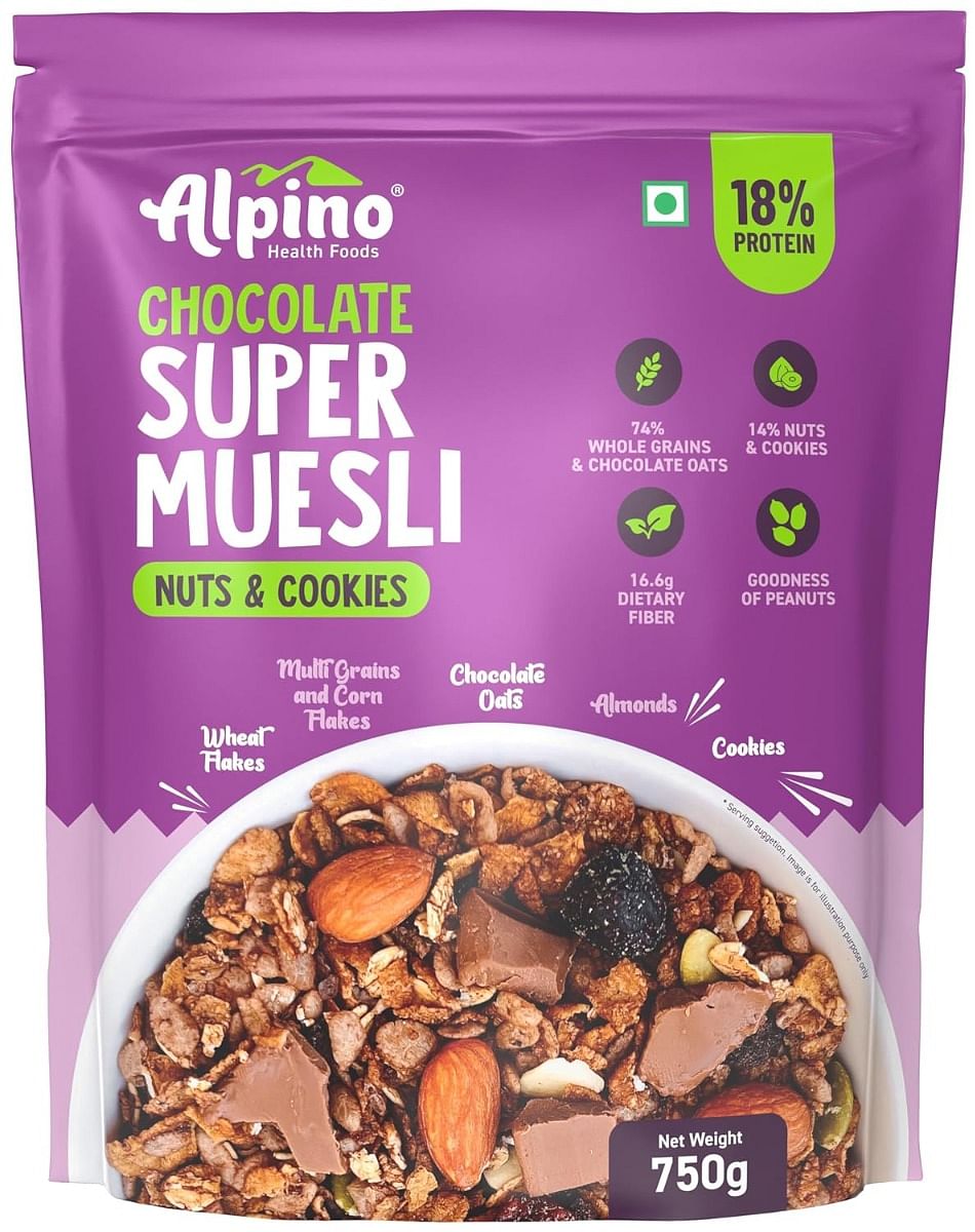 

Alpino Super Chocolate Muesli Nuts & Cookies 750g