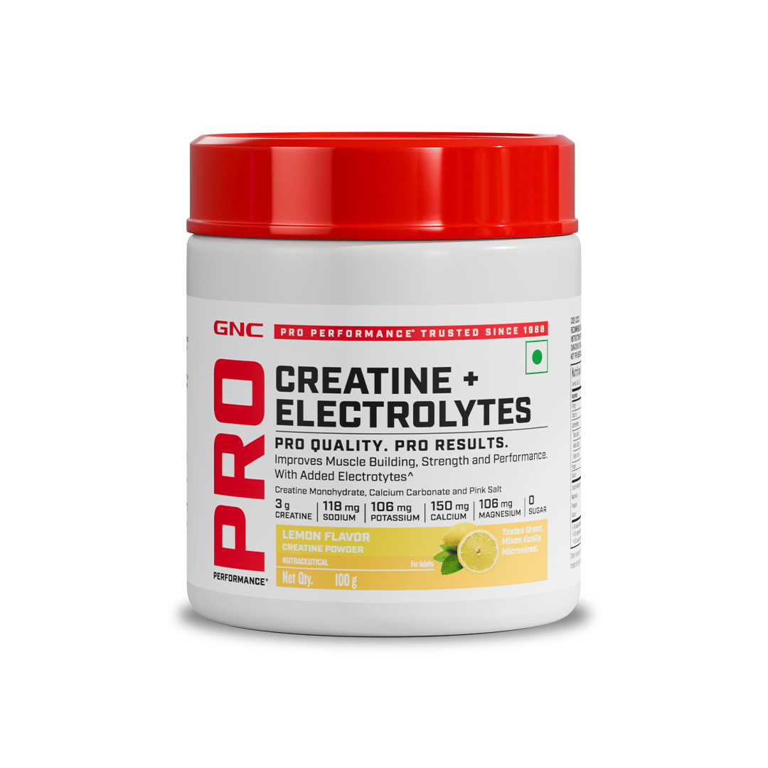 

GNC Creatine+ Electrolytes | 3g Creatine Monohydrate + Sodium, Potassium, Calcium, Magnesium | Boosts Muscle Growth, Hydration, Energy & Re...