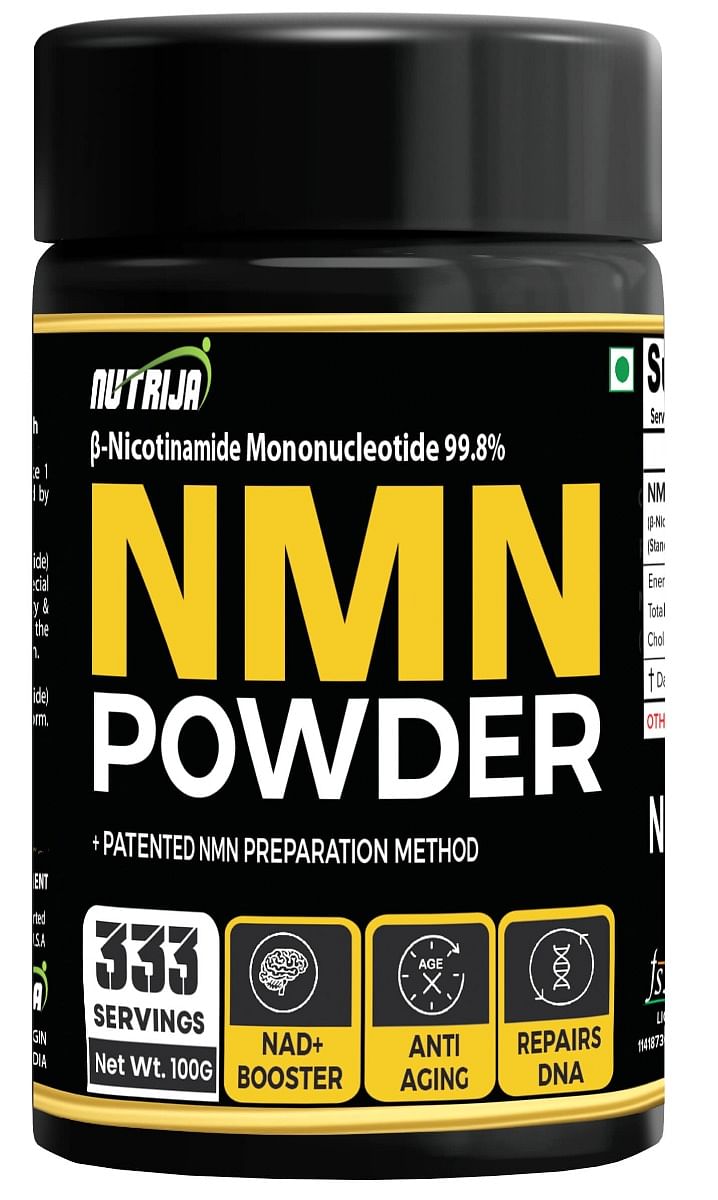 

NutriJa NMN (Nicotinamide Mononucleotide) Powder 25grams- 99.8% Ultra Pure & Bioavailable | Patented Process | Delayed Release Capsule | Slow Down ...