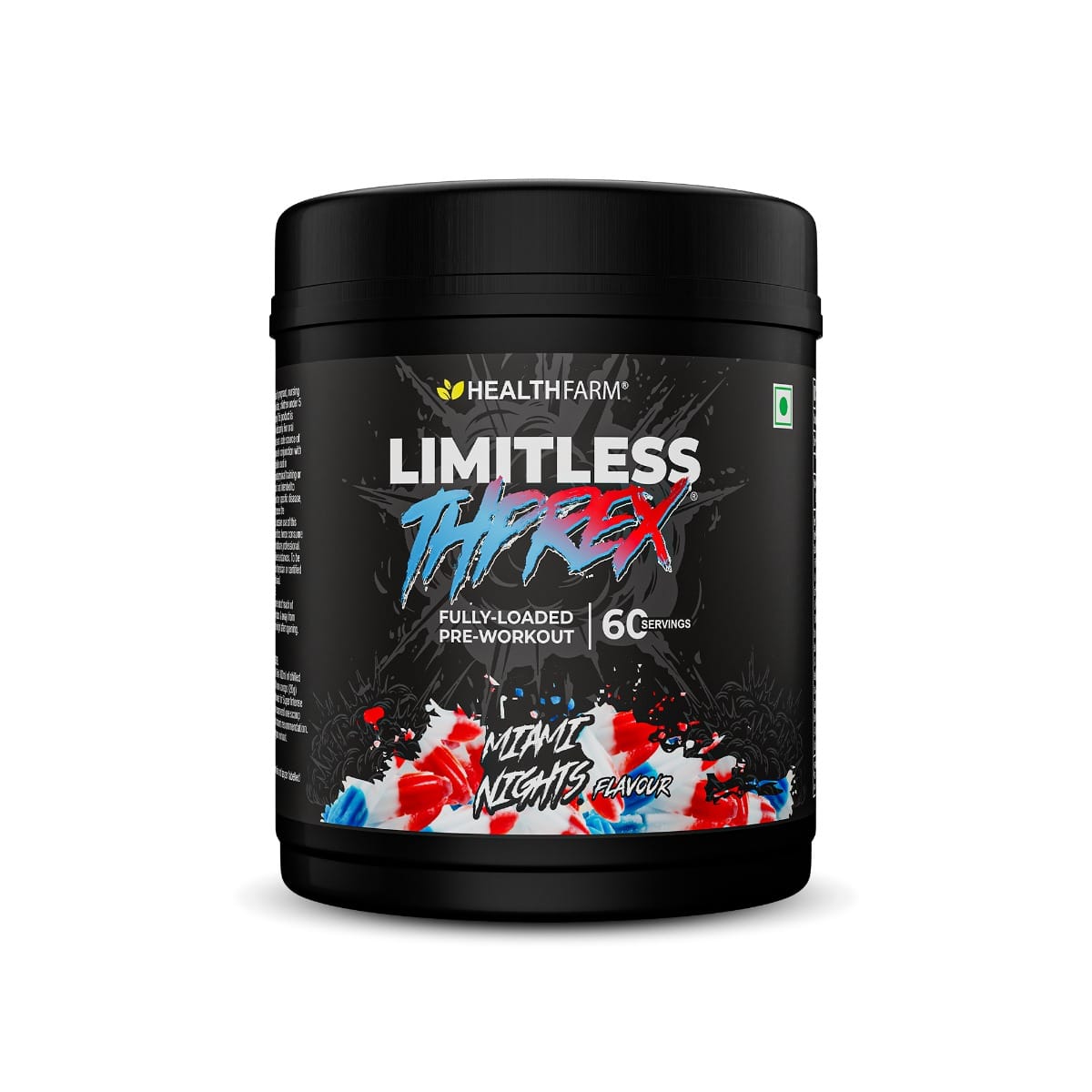 

Healthfarm Limitless Thprex Pre Workout Supplement (Miami Nights) 60 Servings (600g)