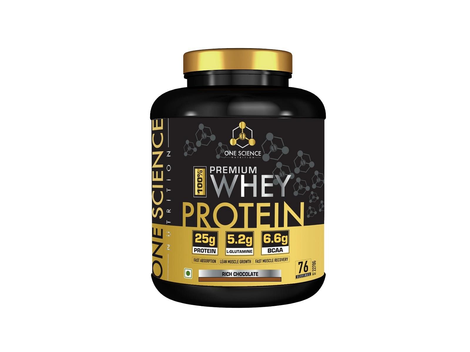 

One Science Nutrition (OSN) Premium Whey Protein [Grass Fed Whey] - 25g Protein, 6.6g BCAA & 5.2 gms L-Glutamine | Refuels & Repairs Muscles - 5 lb...