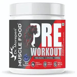 Dr. Morepen Muscle Food Pre Workout - 250 g