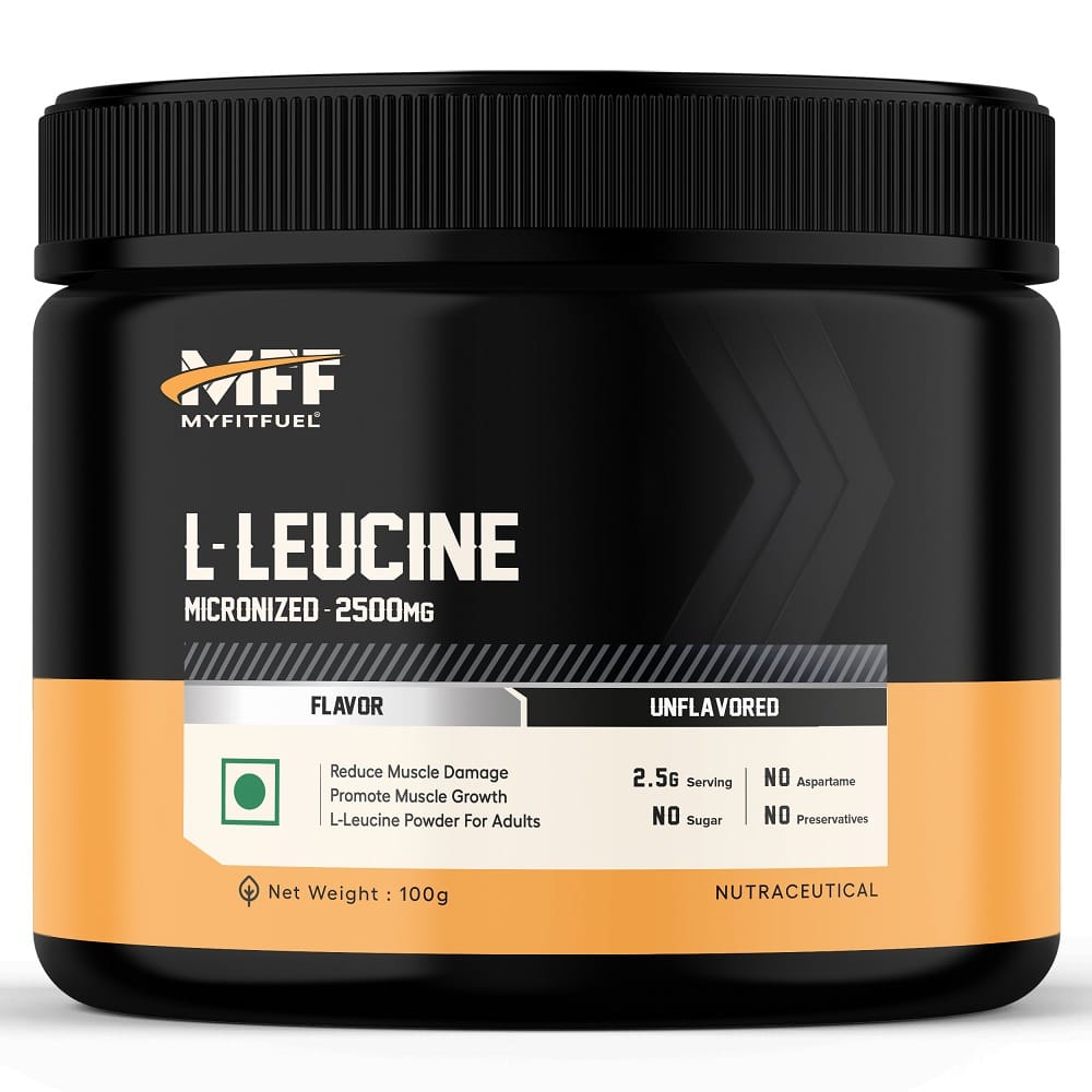 

MyFitFuel L-Leucine (.22 lbs) 100 gm (Unflavored)