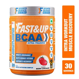 Fast & Up BCAA Advanced BCAA Supplement with Glutamine, Citrulline, L-Arginine & Taurine For Muscle Recovery & Endurance