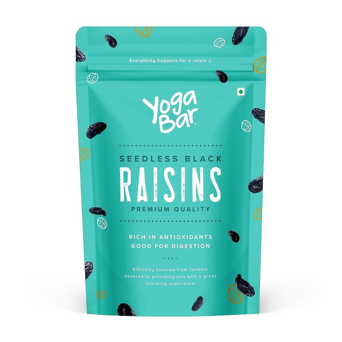 

Yogabar Seedless Black Raisins 500g