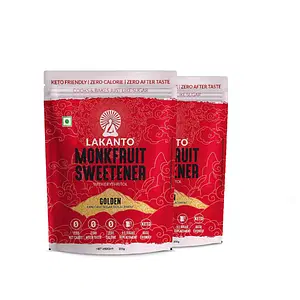 Lakanto Sugar free Golden Japanese Monkfruit natural Sweetener | Sugar Substitute|zero calorie & carbs