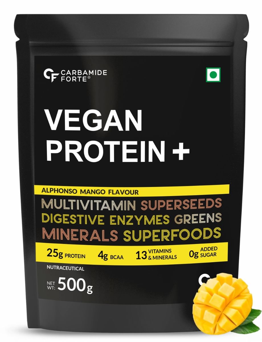 Carbamide Forte Vegan Protein Powder Plant Based Pea Protein Powder