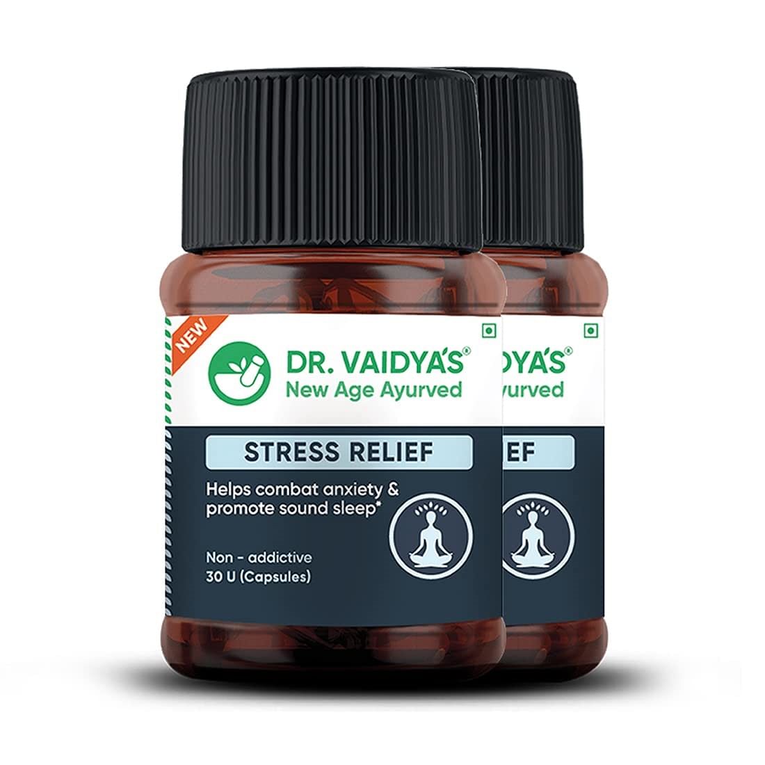 

Dr. Vaidya’s Stress Relief -30 Capsules - Pack Of 2