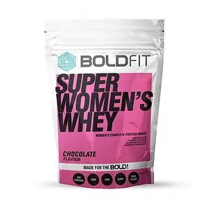 Boldfit Super Women's Whey Protein Powder For Women with Hair Skin and Nails support, No Added Sugar, Ideal for weight loss & slim body, Keto Friendly (Chocolate)
