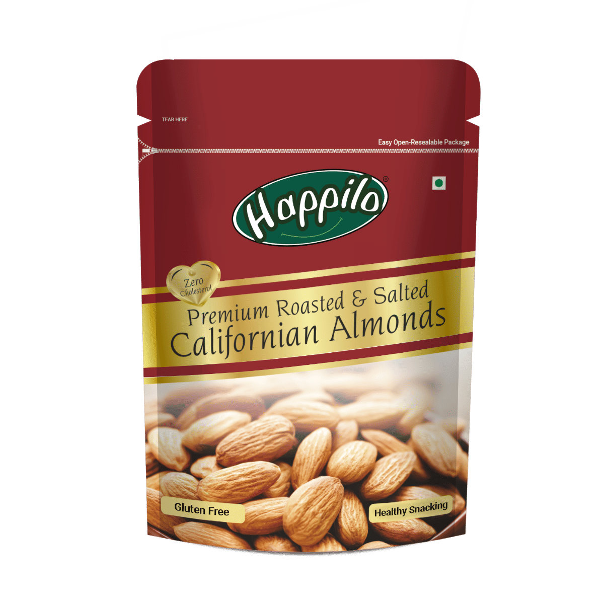 

Happilo Premium Californian Almonds Roasted & Salted 200g